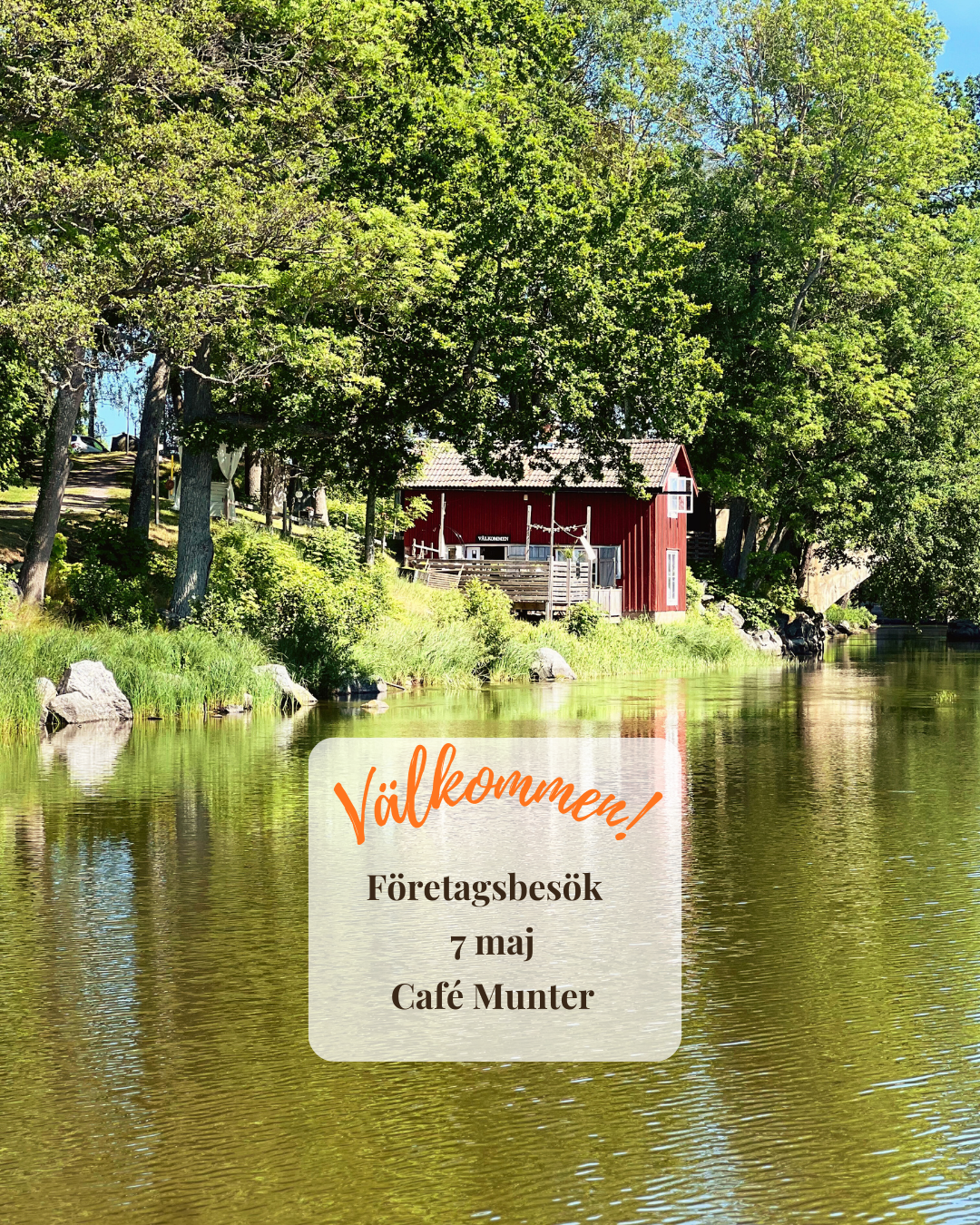 företagsbesök munter 7 maj